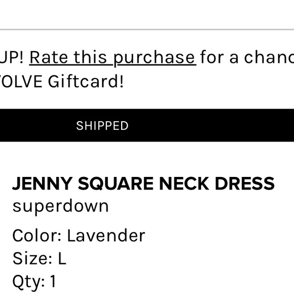 JENNY SQUARE NECK DRESS superdown
Color: Lavender - Picture 4 of 5